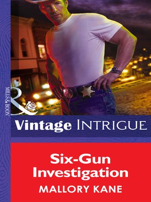 cover image of Six-Gun Investigation